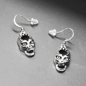Punk Scary Skull Earrings